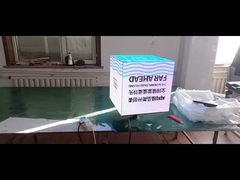 Display LED commerciale IP31 con armadio sigillato in ferro e scansione 1/32s