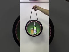 Display a LED a forma rotonda all'interno all'esterno Servizio anteriore manutenzione a colori pieni