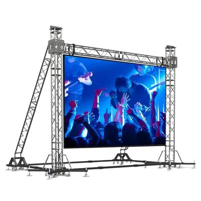 Display LED all'aperto leggero e leggero 1R1G1B1W SMD1921 Display LED On Hire