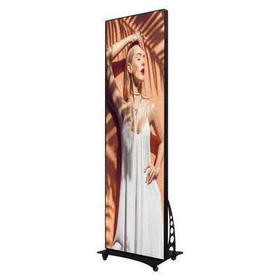 1920-3840HZ Indoor IP31 Poster LED Display Screen con luminosità regolabile
