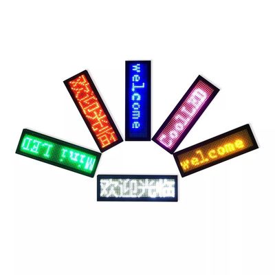 5V 0.5A LED Display di nome con controllo Bluetooth 7-10 ore