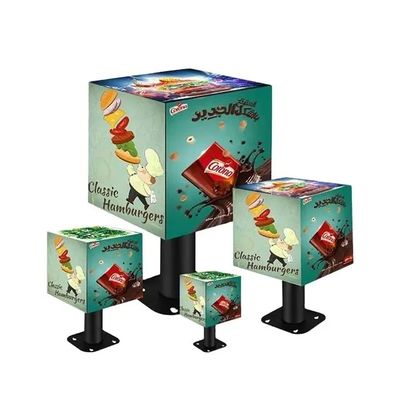 Dimensioni personalizzabili P2.5 Indoor Cube LED Display Screen per la pubblicità in negozio
