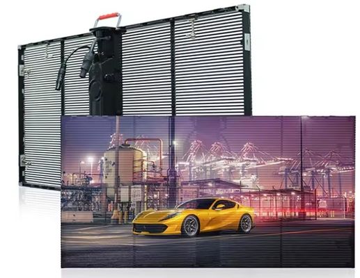 Display LED trasparente 4K con basso consumo energetico