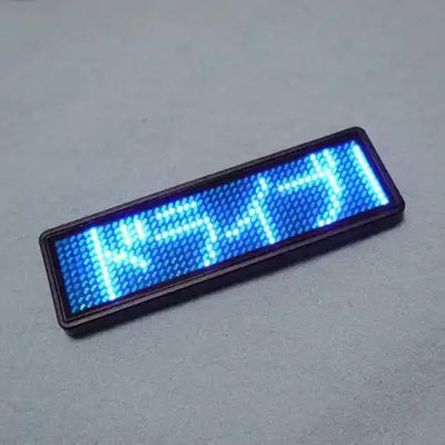 Controllo Bluetooth LED Nome Badge Batteria al litio polimerico IP31
