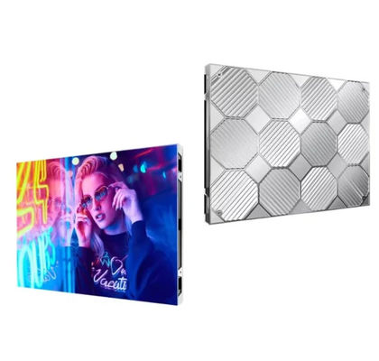 Ultra sottile fisso pubblicitario interno a LED schermo di visualizzazione servizio frontale a colori pieni P1.86